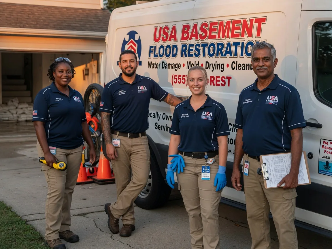 Basement Flood Cleanup company in Jamestown, MO